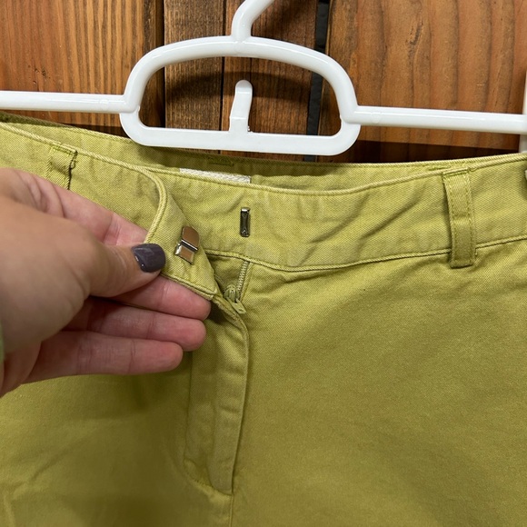 J. Jill size 6 light green shorts - Picture 4 of 6